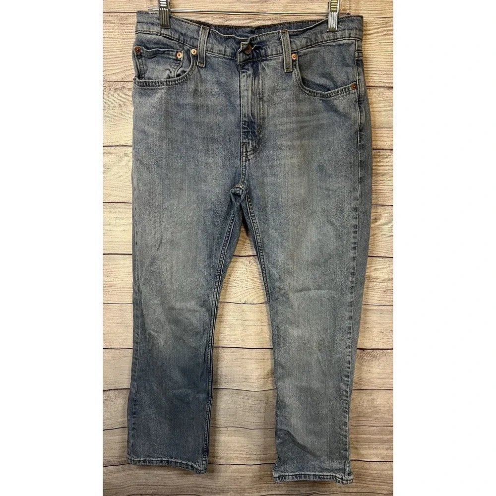 Vintage Levi's 527 Bootcut Jeans‎ Men's 32x30 Blue Denim Western Cowboy Stretch